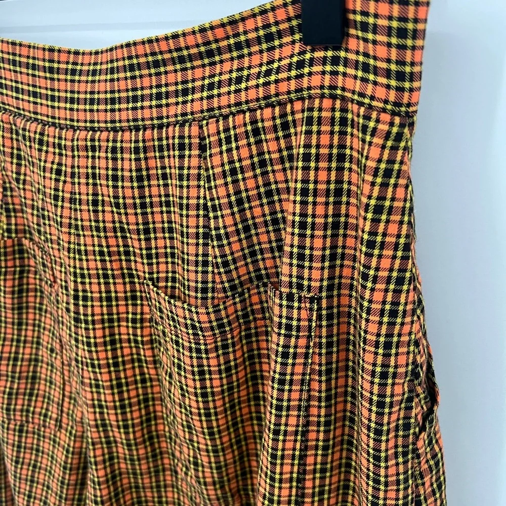 The Ragged Priest plaid print utility cargo pant - Picture 7 of 9
